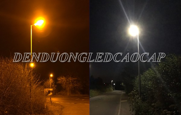 Công ty Đông Hà sử dụng đèn đường LED D7-60 cho dự án chiếu sáng đường phố