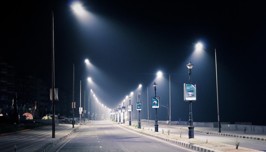 Ứng dụng đèn đường LED 250w chiếu sáng đường phố